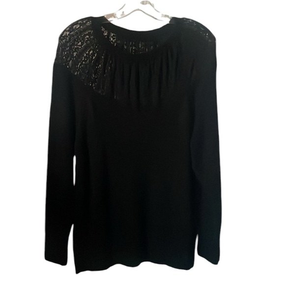 ⭐️NWT⭐️ Express black lace sweater - Picture 3 of 7
